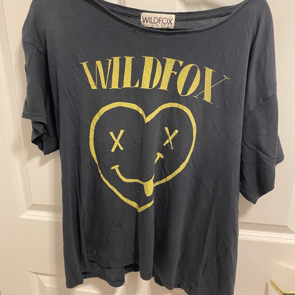 Wildfox oversized tee